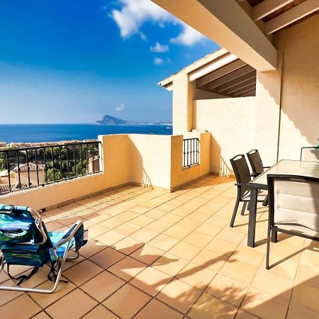 Charming Townhouse With Sea Views & Pool In Altea Βίλα Κάλπε Εξωτερικό φωτογραφία