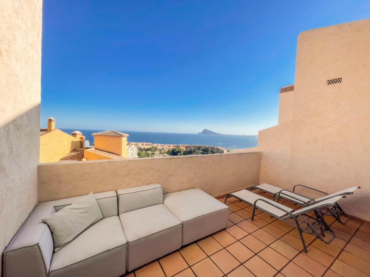 Charming Townhouse With Sea Views & Pool In Altea Βίλα Κάλπε Εξωτερικό φωτογραφία
